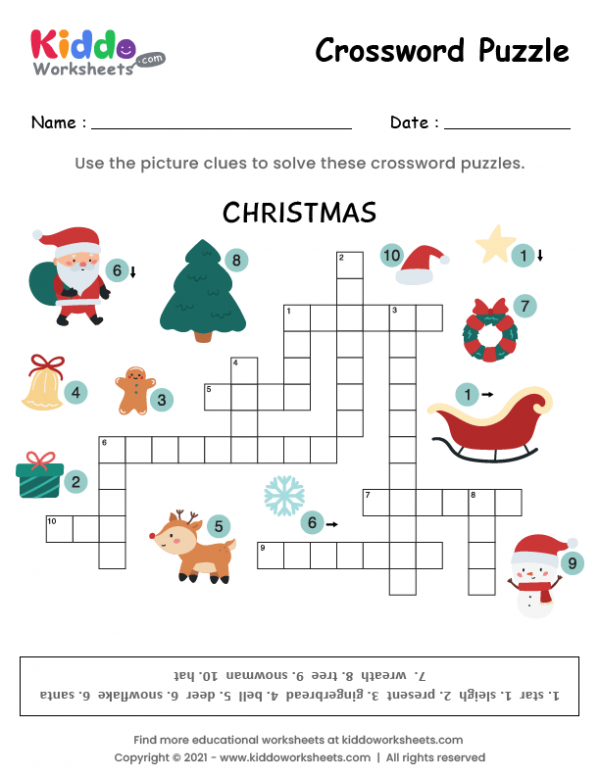 Free, Printable Christmas Worksheets for All Ages