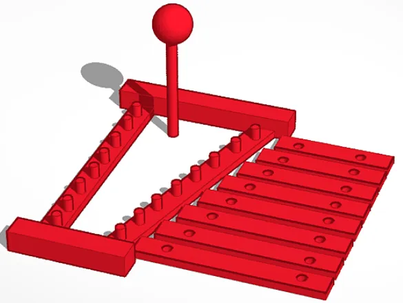 xylophone 2.0 by chrisgabb | Download free STL model | Printables.com