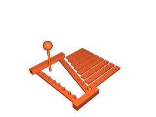 xylophone 2.0 by chrisgabb | Download free STL model | Printables.com