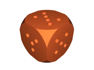 Dice as 20mm XYZ calibration cube by MyTechFun | Download free STL ...
