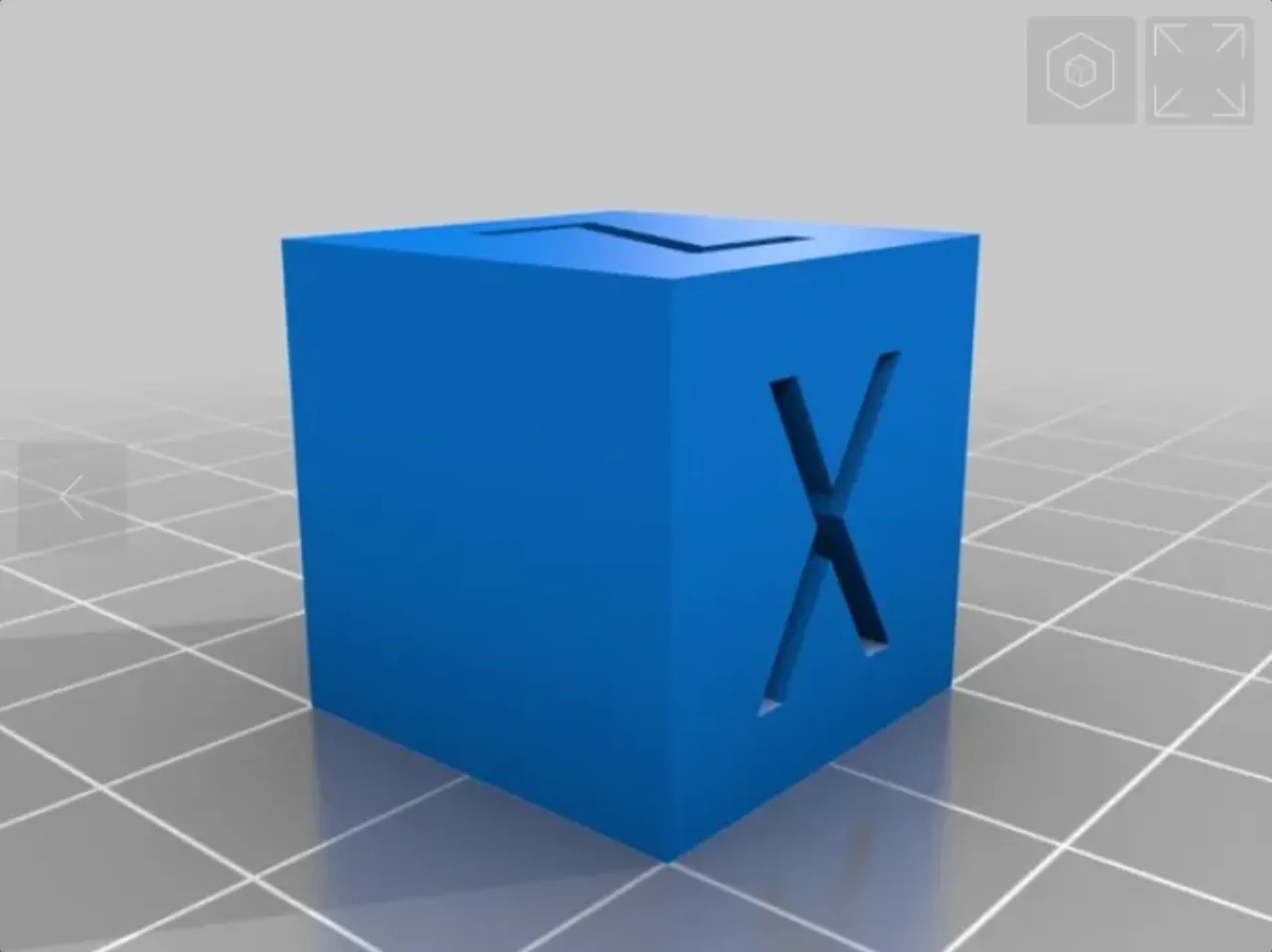 XYZ Calibration Cube - 20mm x 20mm x 20mm von poundCake ...