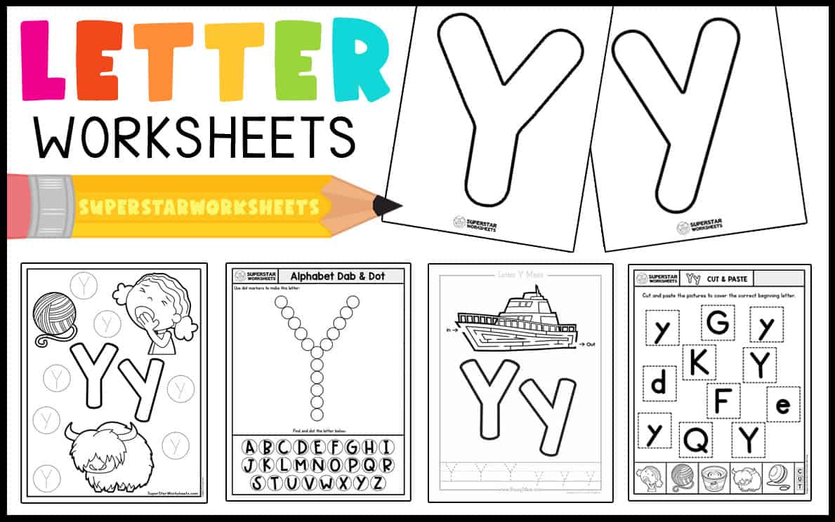Letter Y Worksheets -Worksheets Library