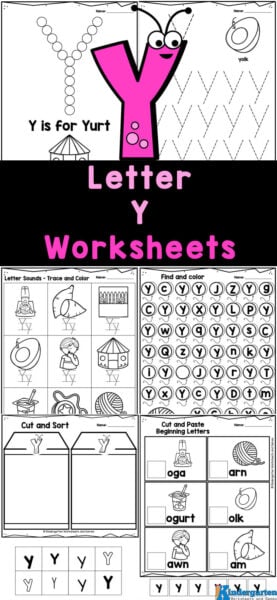Letter Y Worksheets for Preschool | Free, Printable
