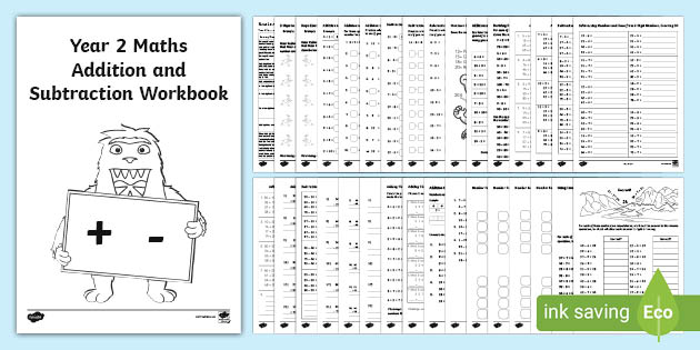Year 2 Addition and Subtraction Workbook - Primary Resources
