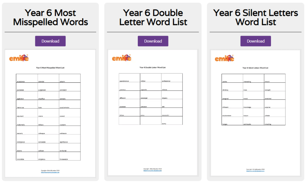 Year 5 and 6 spelling list - Best worksheets and resources - Teachwire