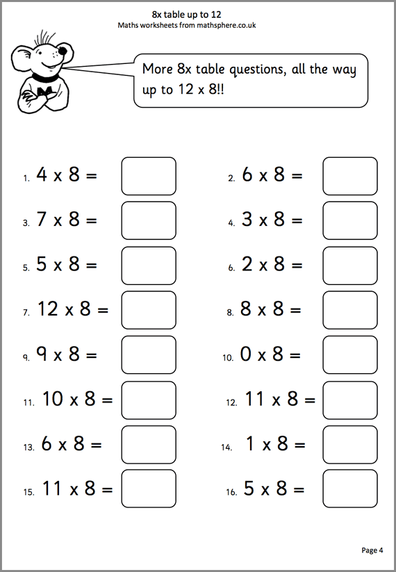 MathSphere Year 3 Maths Worksheets