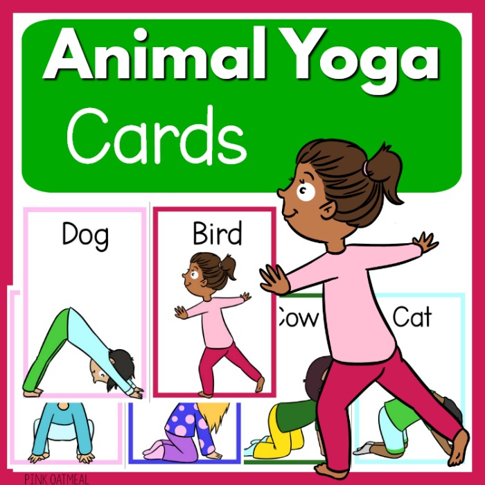 Animal Yoga - Pink Oatmeal Shop