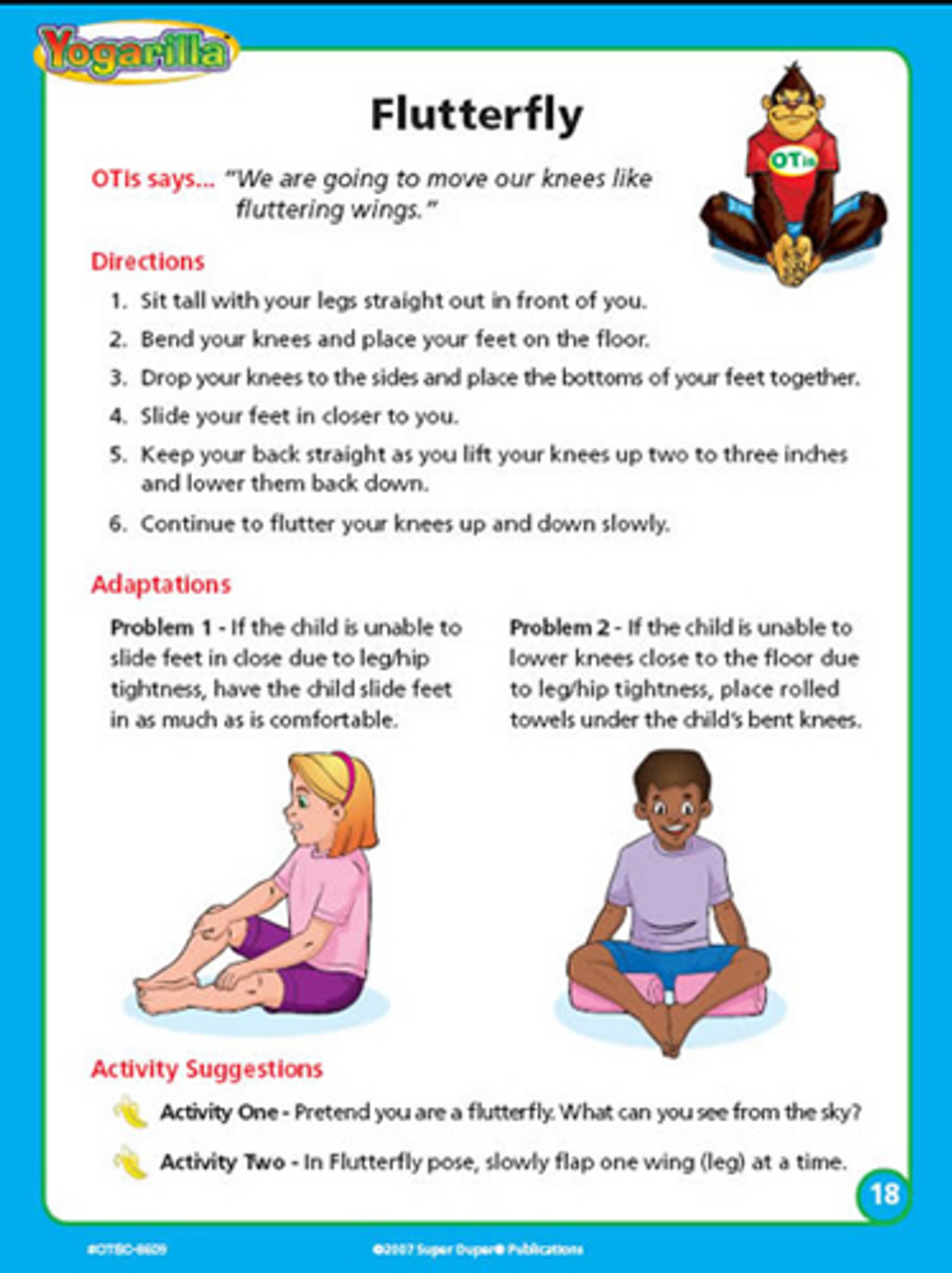Yogarilla Exercises and Activities