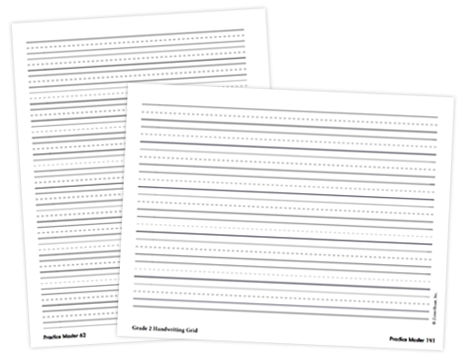 zaner bloser manuscript worksheet