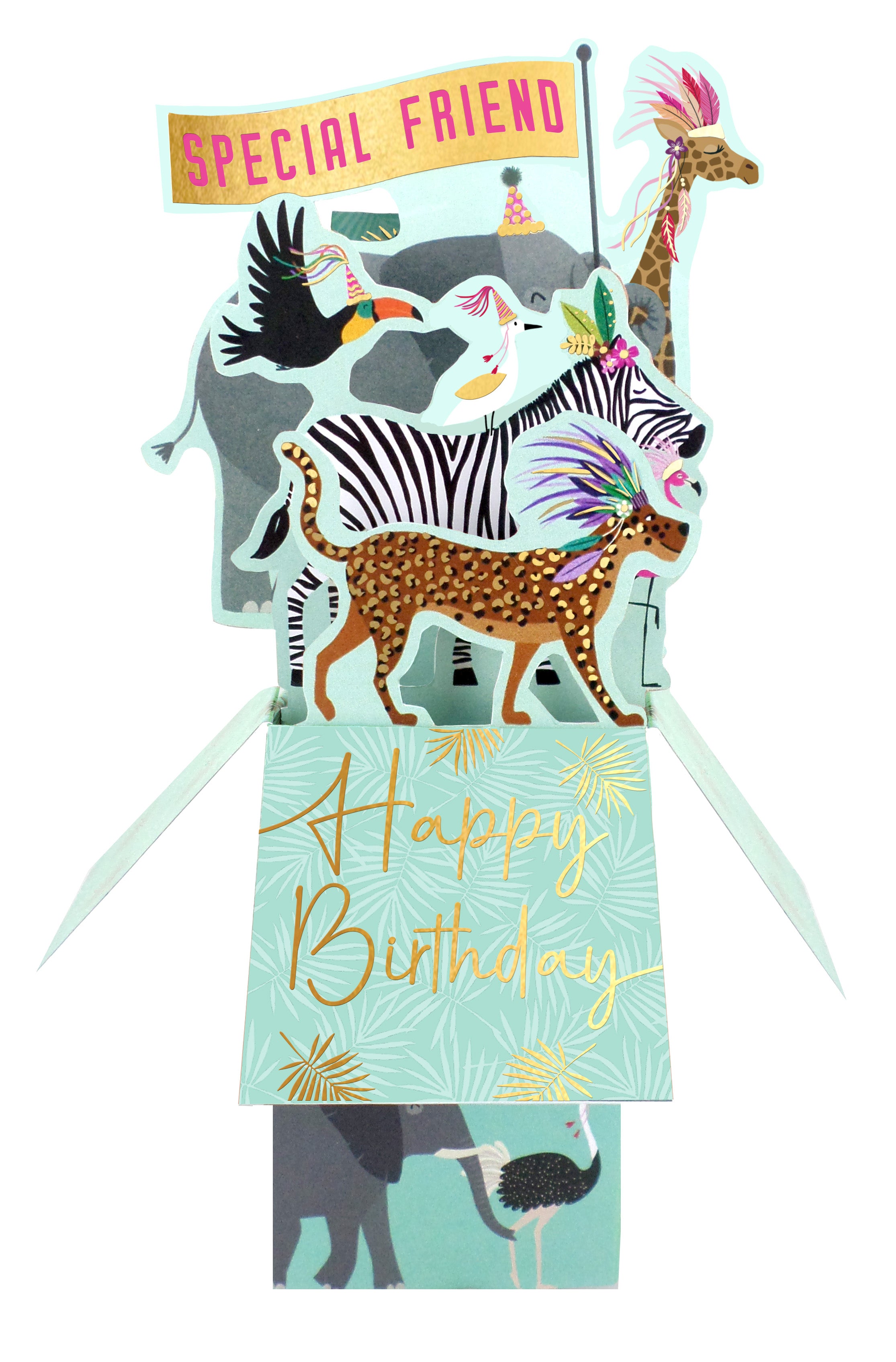 Clever Cube Special Friend Animal Party Frenzy! Birthday Pop Up ...