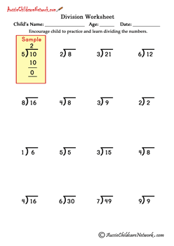 zeros in the quotient worksheet