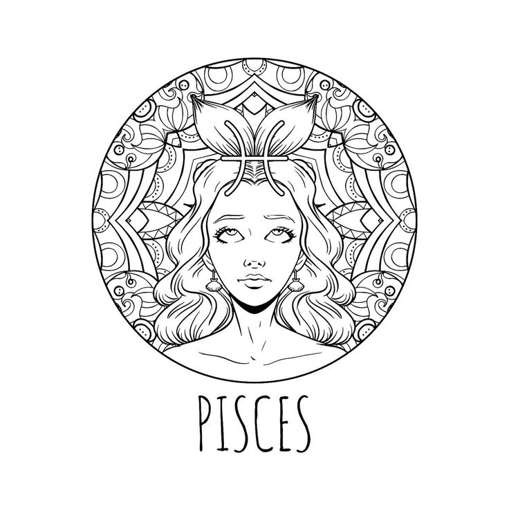 Zodiac Coloring Pages: Printable Zodiac Signs Coloring Pages for ...
