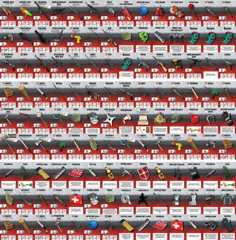 zombicide printable cards