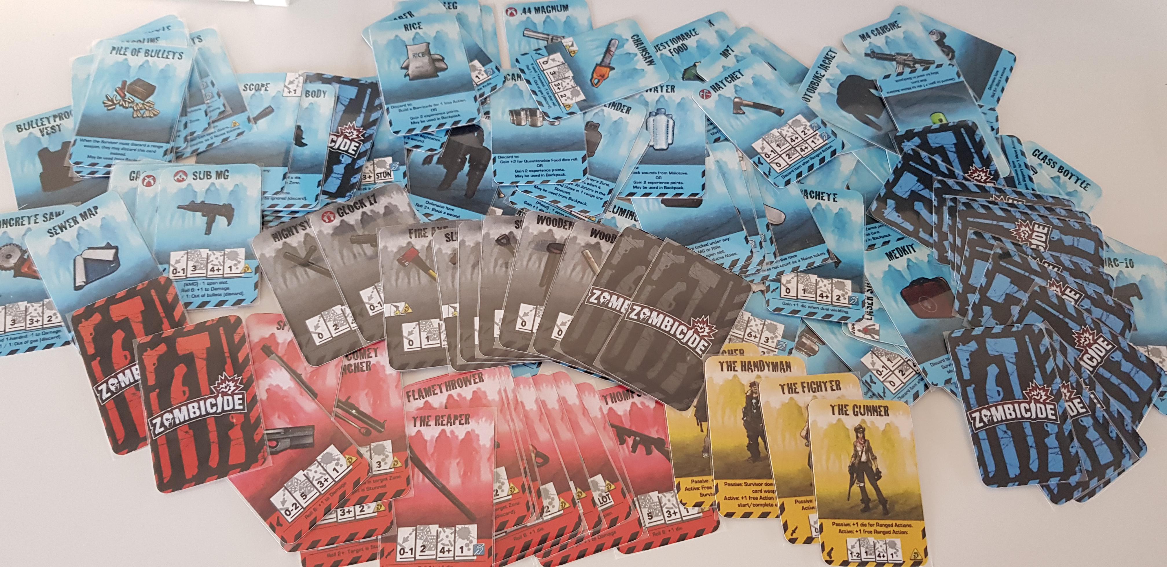 Custom Zombicide Cards! (1st ed. using 2nd ed. style) : r/zombicide