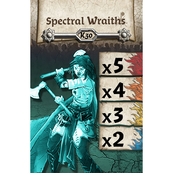 Altar Quest/Zombicide Spawn Cards - Spectral Wraiths - Zombicide Fans