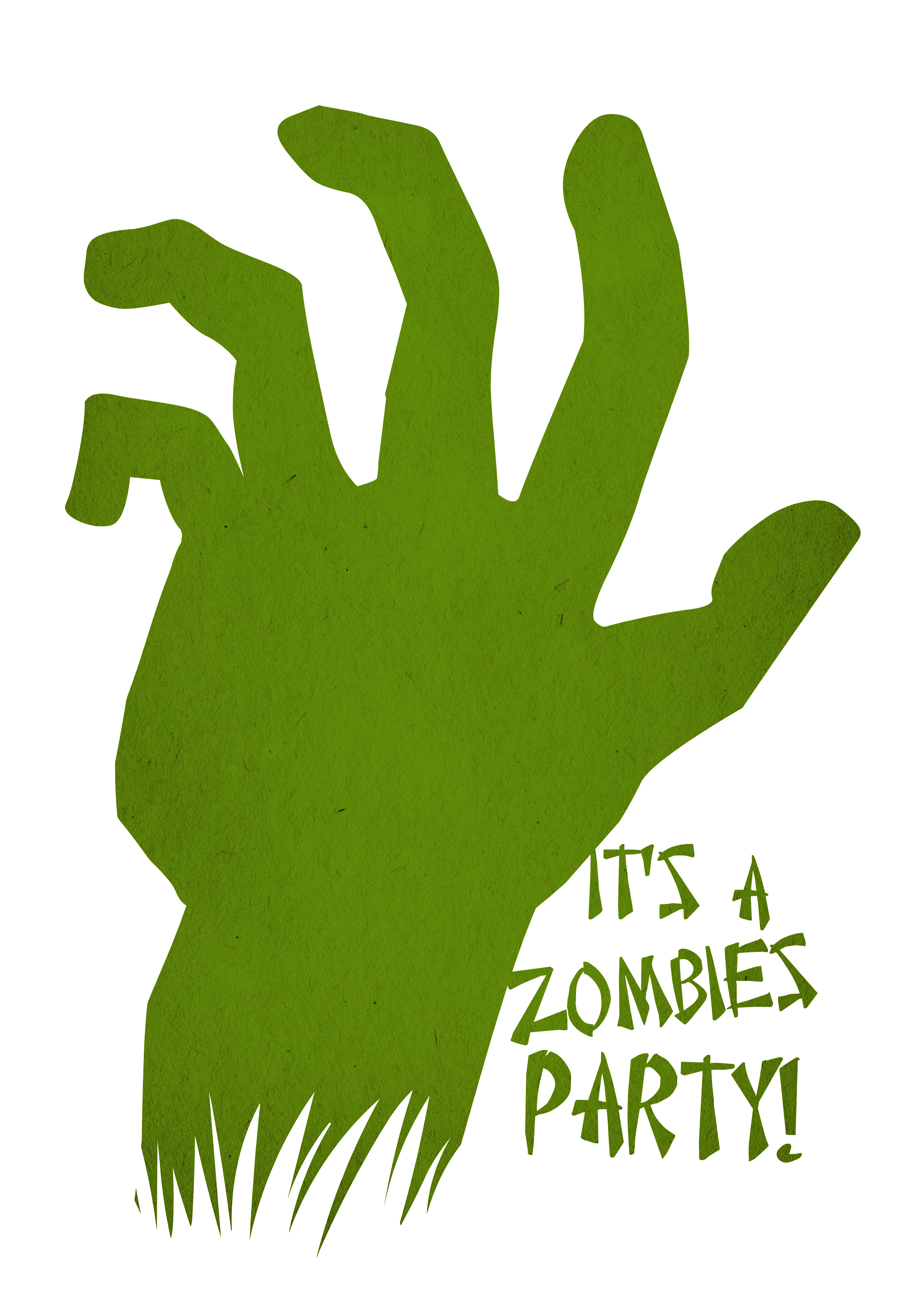 Zombies Party - Halloween Party Invitation Template (Free ...