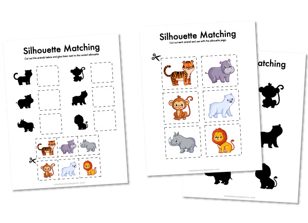 zoo worksheet for kindergarten