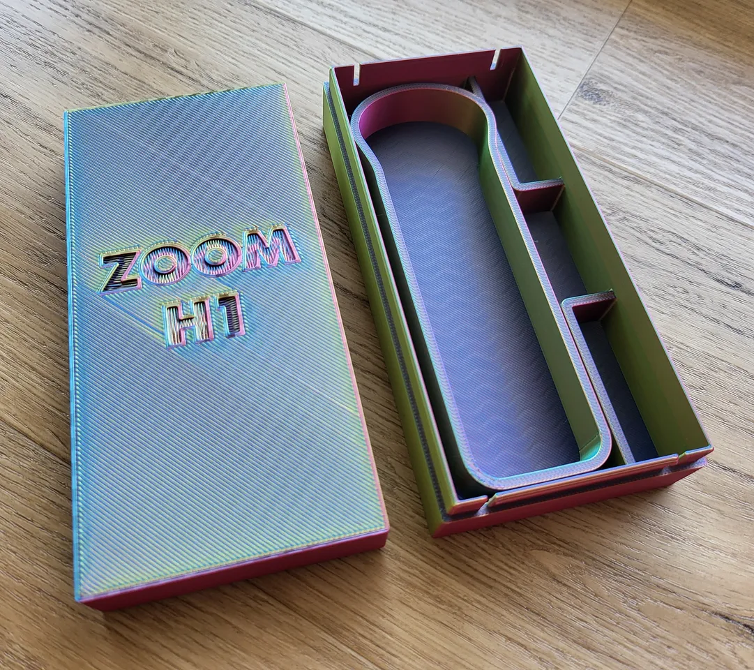 Zoom H1 Recorder Case by Blizzard | Download free STL model ...